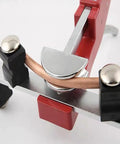Close-up of Copper Aluminum Tube Bender Kit With Ratcheting Pipe Bender for HVAC systems bending copper tubing.