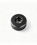 Professional Grade Steering Head Bearing Cup Race Installer Tool With Knuckle Saving Straight Shot Precision Press Fit For Harley Davidson Dyna Softail And Sportster Motorcycle Tech Essentials in black steel.