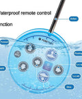 Control buttons of Mini RC Submarine Remote Control Boat Waterproof Underwater Explorer Toy With 6 Channel Control