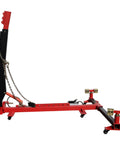 Side view of 10 Ton Auto Frame Straightener And Beam Alignment Tool for Car Body Repair, 99 inch long, 4409 lbs capacity