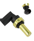 No Brainer Direct Fit Coolant Temperature Sensor Replacement for Chevy Sonic Trax Cruze and Buick Encore Engine Temp Probe with gold tip.