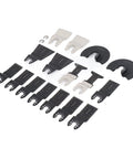 18 Piece Do It All Oscillating Multitool Blade Kit With High Carbon Steel Blades For Wood Plastic Drywall And More