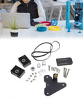 Z Axis Aluminum Lead Screw And Timing Belt Upgrade Kit for CR 10 Ender 3 Series 3D printers with black sheet metal parts