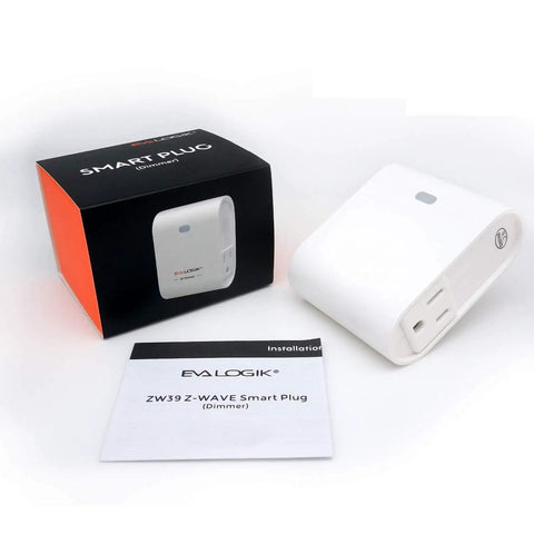 Dimmer Plug With Built In Repeater For Z Wave Smart Home Setup Plug In Outlet That Boosts Hub Range With Box and Manual