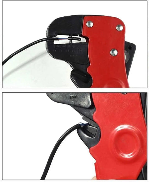 Heavy Duty Wire Stripper Pliers With Cutter And Electrician Stripping Tool High Carbon Steel Blades for precise wire stripping.