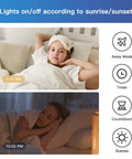Child waking up and sleeping with Smart Switch Kit for Single Pole Lighting With WiFi And RF Remote Wall Mount Works With Alexa And Google Assistant Neutral Wire Required No Hub Needed Not Dimmable