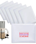 5 Pack Dust Collector Bags 19.5 Inch Diameter 70 Gallon Lower Dust Collection Bag Replacement for Heavy Duty Woodworking 6 Mil Plastic Dirt Proof Waterproof