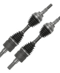 4X4 Front CV Axle Shafts And Front Wheel Hub Bearings Replacement Kit For 2004 2005 2006 2007 2008 Chevy Colorado GMC Canyon Isuzu I-350 I-370 4X4 Models Includes Two Axles And Two Bearings