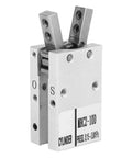 Parallel Style Pneumatic Gripper Finger Cylinder For Industrial Automation MHC2-10D 16D, robust aluminum construction