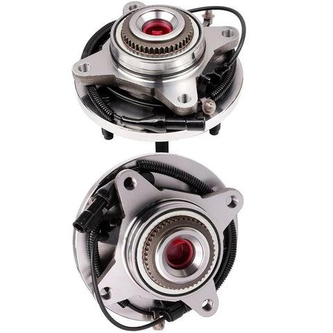 Front Wheel Hub And Bearing Assembly 515119 For Ford F150 2009 2010 And Lincoln Navigator 2003 2006 Six Lug With ABS OE Quality Direct Fit Two Piece Replacement