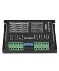 Knockout CNC Digital Microstep Driver DM542 Two Phase Stepper Motor Controller top view with wiring connectors.
