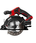 Ultra Compact 12v Brushless Circular Saw Equipped With A Rugged 5 Half Inch Thin Kerf Carbide Blade And A Beefy Onboard Air Blower.