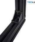 Beefy Black 4040 Aluminum Extrusion Corner Bracket Kit With 20 Corner Brackets 40 M6 Spring T Nuts And Screws Plus 1 Ball End Hex Wrench