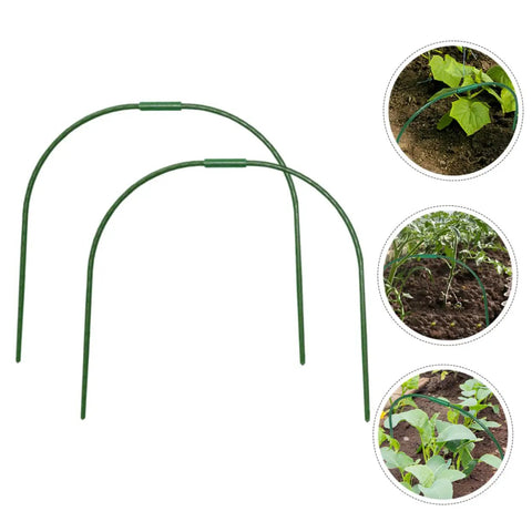 Arch Shaped Greenhouse Frame Kit With Plant Support Rack For Shade Net And Insulation Film, Washable And Reusable, Folds Flat For Easy Storage, Keeps Your Greens Safe From Frost, Birds, And Harsh Sunlight
