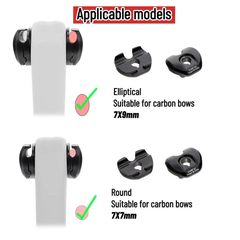 Durable 7x9mm Seat Post Clamp For Road And Mountain Bikes With Quick Install Screws Slim Seat Tube Clip Delivers Tight Secure Fit And Easy Accessory Mounting For All Bike Gear And Upgrades, showing elliptical and round mounting options.