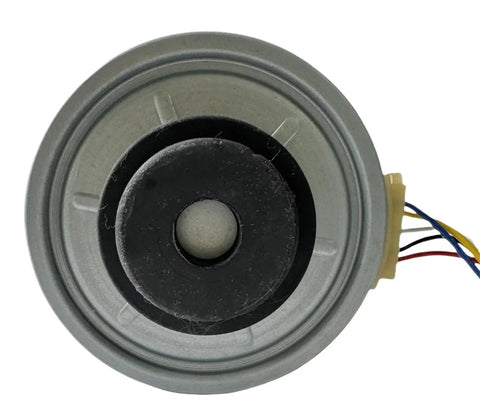 DC Brushless AC Fan Motor 30W Inverter For Air Conditioning Units RD-310-30-8T Replacement Part, front view with wires