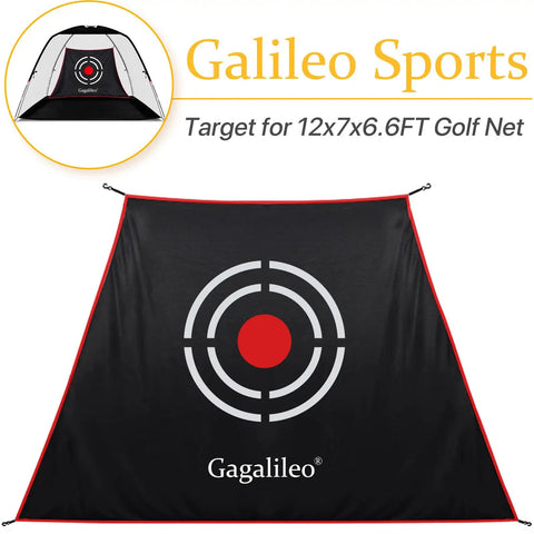 Portable Golf Target Cloth Net With Easy Setup For Indoor And Outdoor Practice 7.9x5x4.3 Ft Includes S Hooks And Ropes Noise Reducing 170g Mercerized Fleece Material Shields Walls And Boosts Accuracy For Backyard Garage.