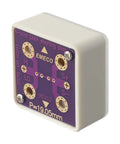 4-Wire Short Socket For DMM Calibration With Gold Plated Banana Connectors Low Resistance PCB White Bench Multimeter Offset Check