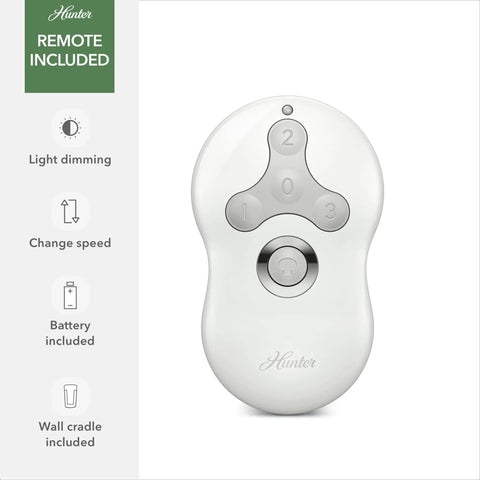 Remote control for Dope 44 Inch Indoor Ceiling Fan With LED Light And Remote Control, Standard Mount, 3 Blades, Brushed Slate Sentinel 50393