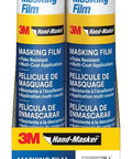 Pro Grade Masking Film Kit With Static Cling 8 Rolls Of 48 In By 180 Ft Each Keeps Film In Place Flake Resistant Inside Packaging