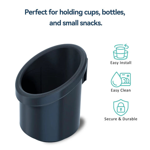 Replacement Cup Holder For Graco 4Ever DLX Car Seats, 2 Pack, Dishwasher Safe, Fits Cups Up To 2.8 Inches Wide, Easy Install