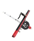 Heavy Duty Aluminum Miter Guide With Slick Sliding Fence For Table Saws And Router Tables Precision Tilt features adjustable angles and precise measurements.