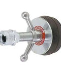 No Fluff Dead Nuts Tight Rock Solid 4 Inch Conduit Seal Off Plug for Electrical Duct Tubing with rubber compression gasket.