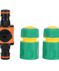 3 Pcs Heavy Duty Garden Hose Quick Connectors And Ball Valve Repair Kit With Brass Nipples For Fast Hose Fixing And Leak Proof Water Flow Control System