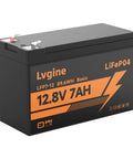 12V 7Ah LiFePO4 battery for ride-on toys and outdoor power deep cycle lithium iron phosphate rechargeable battery