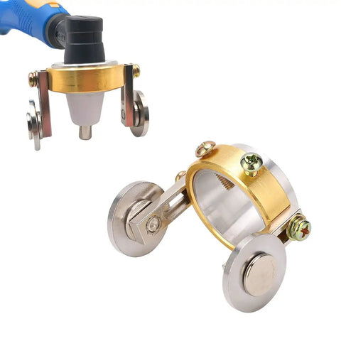 PT 31 Roller Guide for Plasma Cutters with double wheel spacing and compass stand off made of high speed steel