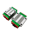 Grab High Precision Linear Guide Rail Kit For Smooth Motion Systems With Easy Install HGH20CA EGH15SA EGHW20SA And No Maintenance Required For Robust CNC Machine Build Or DIY Projects That Need Serious Accuracy Today, two metal blocks