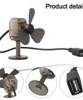 Portable Wind Turbine 5W USB Charger For Smartphones And Tablets Lightweight Wind Powered Generator with visible USB cable