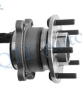 Drop In Ready Pair Of Rear Wheel Hub Bearing Assemblies For Ford Escape And C Max Without Parking Assist, side view