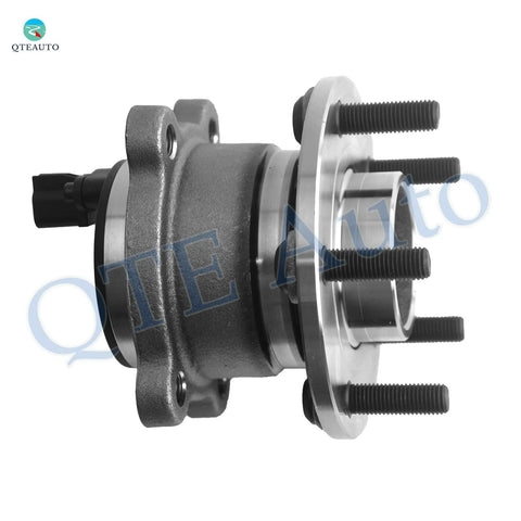 Drop In Ready Pair Of Rear Wheel Hub Bearing Assemblies For Ford Escape And C Max Without Parking Assist, side view