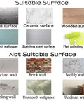 Motivational Wall Sticker Quotes Be The Reason Someone Smiles Today Removable Vinyl Wall Art surfaces for suitable application chart