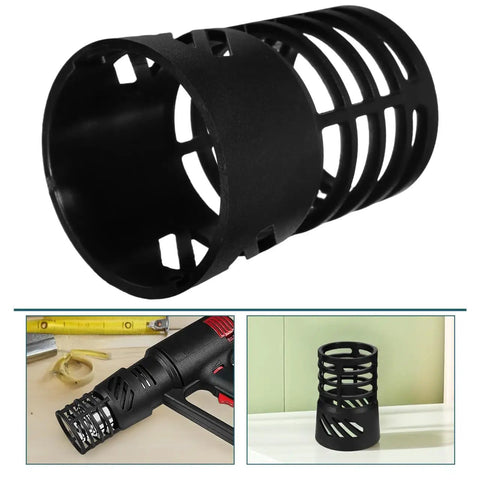Heat Resistant Shield Cover For Hot Air Machines Universal Protective Cap Heat Shield Guard Cage For Hot Air Tools shown