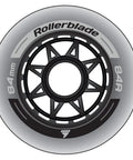 84mm Inline Skate Wheels 8 Pack Clear With 84A Hardness For Smooth Rides And Reliable Performance Bearings Not Included
