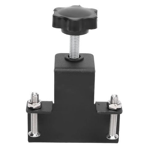 No Sweat 2 Piece Cabinet Clamps For Drawer Face Frame Positioning Quick Install Guide featuring solid steel clamp and rubber pads.