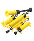 Yellow 35 Piece Pneumatic Technic Parts Kit Compatible With Major Brands Including Air Cylinders