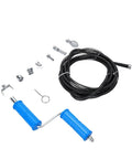 Heavy Duty Drain Snake Auger Handles Tough Sink Blockages No Sweat Yanks Hair And Grease Clogs Out Fast 3 Meter Flexible Alloy Steel Plumbing Tool for drains.