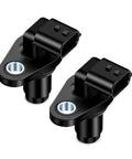 Set Of 2 Camshaft Position Sensor 23731JA11A For Nissan Infiniti 2007 To 2022 Easy Install OE Grade Replacement Sensor For Altima Maxima Murano Rogue GTR Pathfinder 350Z Sentra 2.5L 3.5L Engines black sensors