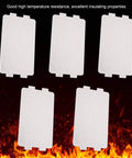 Microwave Waveguide Cover Mica Sheets 5 Piece Replacement Kit For Oven Heat Resistant Insulating Shield To Prevent Food Splatter And Boost Efficiency Easy DIY Repair Accessory For Kitchen Microwave Oven