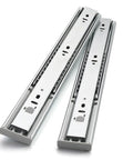 18 Inch Soft Close Drawer Slides Set Beefed Up 4 Pairs Slow Close Ball Bearing Slides Full Extension 3 Fold Side Mount Heavy Duty.
