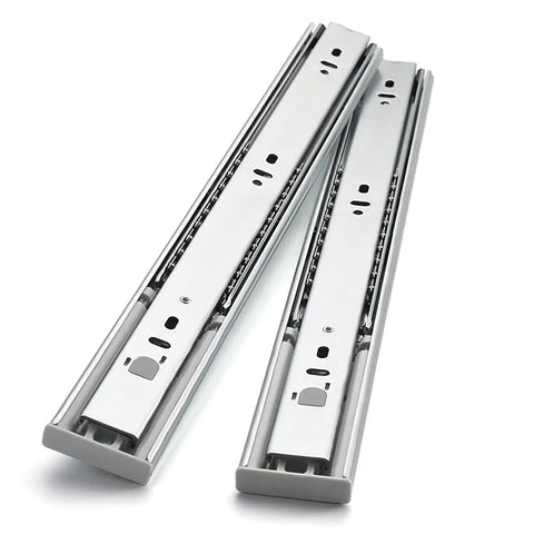 18 Inch Soft Close Drawer Slides Set Beefed Up 4 Pairs Slow Close Ball Bearing Slides Full Extension 3 Fold Side Mount Heavy Duty.