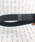 Beefed-Up Belts For Screw Air Compressors, Coolant Resistant Replacement Belts, compatible with 89265060, black color
