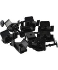 10 Pack Front Bumper Clip Kit For Camry And Corolla, OEM 53879-58010 Replacement Pins And Clips, black plastic fasteners