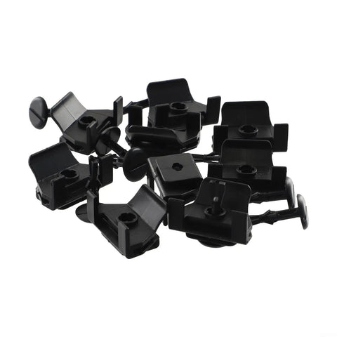 10 Pack Front Bumper Clip Kit For Camry And Corolla, OEM 53879-58010 Replacement Pins And Clips, black plastic fasteners