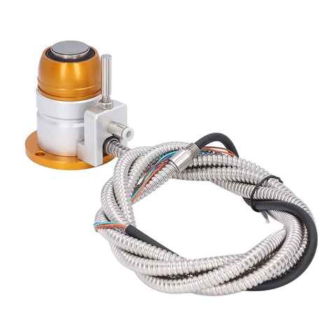 CNC Z Axis Tool Setter Gauge For Router Engraving Machine With 24V DC Normally Closed Sensor, aluminum alloy touch probe and coiled cable