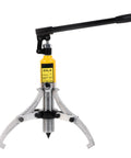 5 Ton Hydraulic Gear Puller Kit With Adjustable 2 Or 3 Jaws showcasing metal claws and hydraulic cylinder