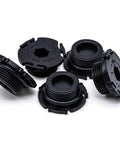 Close-up of BMW Engine Oil Pan Drain Plug With O Ring Seal 5 Pack For Rear Wheel Drive Models N20 N26